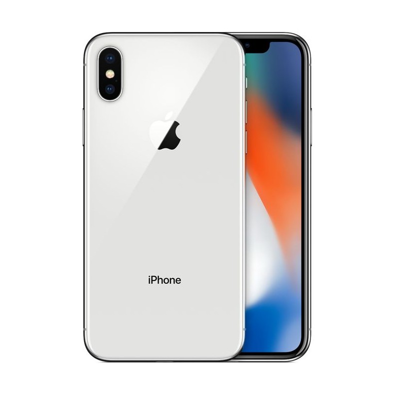 iPhone X 64gb Silver TOP