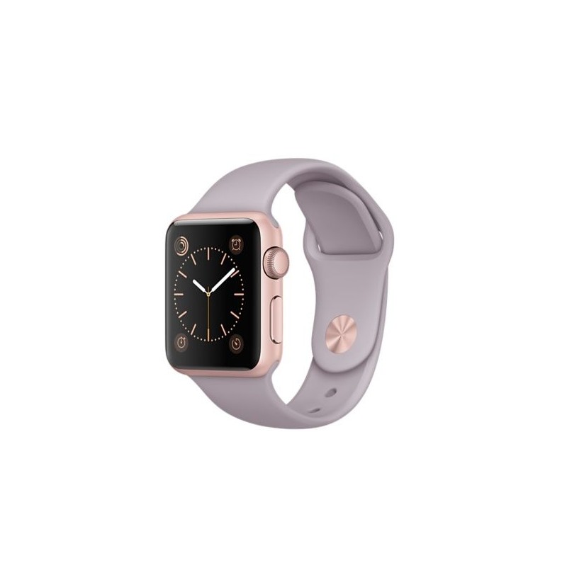 Apple Watch Series 3 38mm GPS Aluminum Case - Sport Band - Gold White  (Economy)