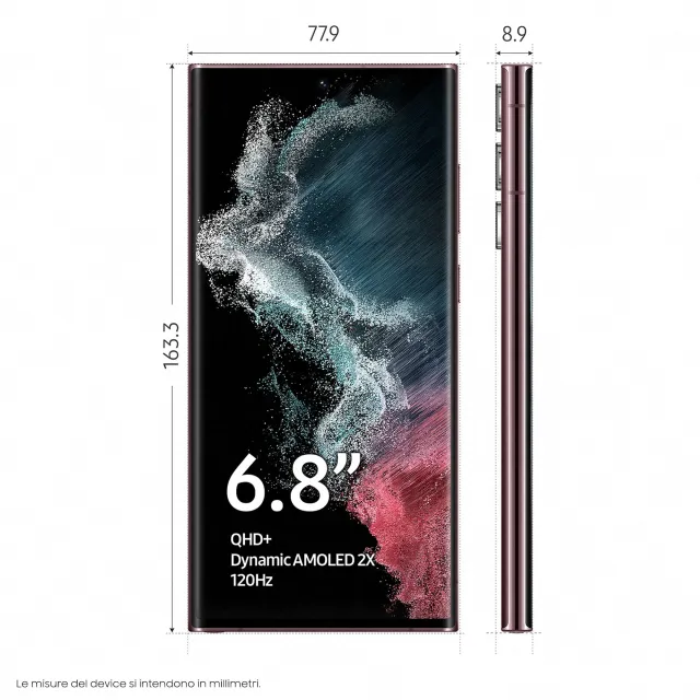 Galaxy S22 Ultra 5G 128gb Burgundy