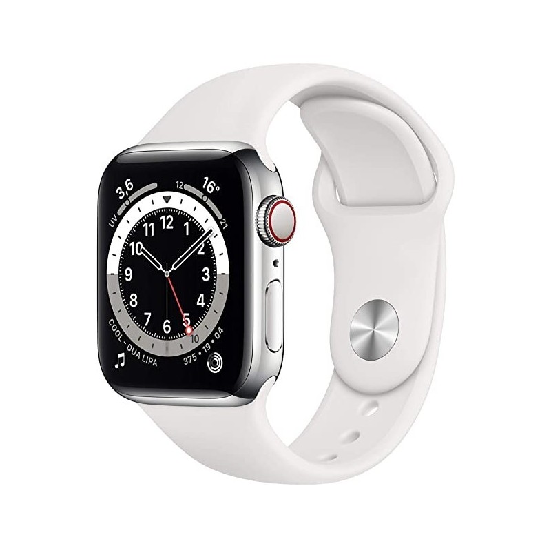 Watch Serie 6 44mm Acciaio Silver GPS Cellular