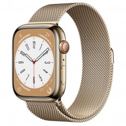 Watch Serie 8 41mm Acciaio Gold Gps Cellular
