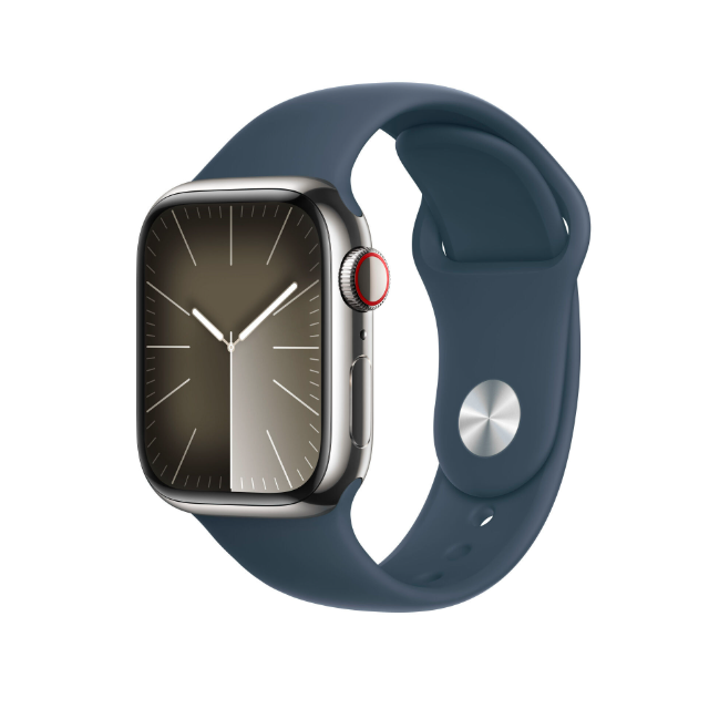 WATCH SERIE 9 45MM ACCIAIO ARGENTO GPS CELLULAR