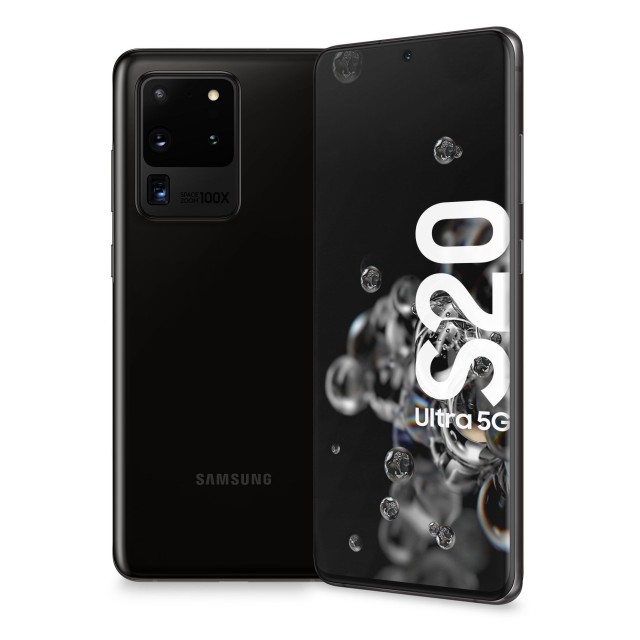 Samsung Galaxy S20 Ultra 5G SM-G988B 17,5 cm (6.9") Dual SIM ibrida Android 10.0 USB tipo-C 16 GB 512 GB 5000 mAh Nero