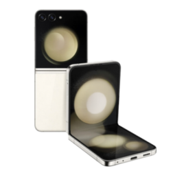Samsung Galaxy Z Flip5 Smartphone AI RAM 8GB Display 3,4" Super AMOLED/6,7" Dynamic AMOLED 2X Cream 256GB